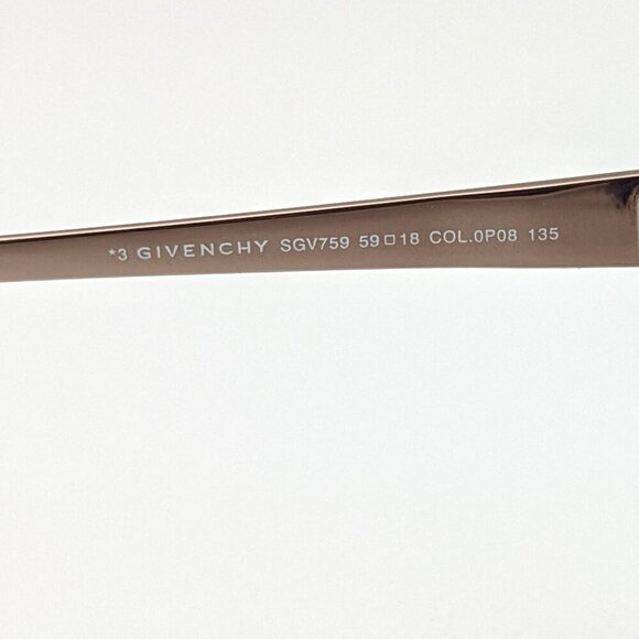 ?️Made in Italy! GIVENCHY SGV759 Sunglasses 59/18/135 | ALT134?️ main image 4